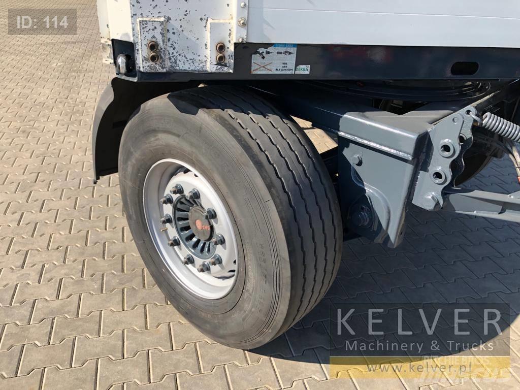 Fliegl ZPS 180 Flatbed römorklar
