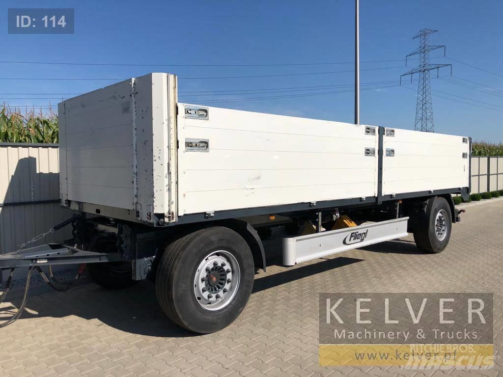 Fliegl ZPS 180 Flatbed römorklar