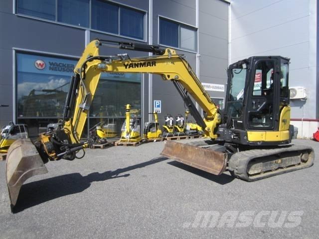 Yanmar Vio 57 Mini ekskavatörler, 7 tona dek