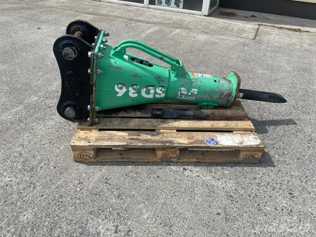 Montabert SD 36 Hidrolik kırıcılar