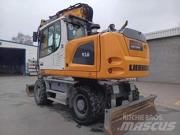 Liebherr A 916 V LIT Lastik tekerli ekskavatörler