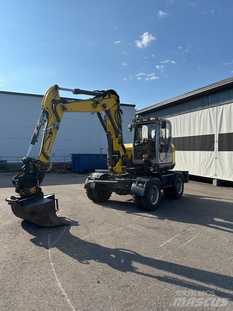 Wacker Neuson EW 100 Lastik tekerli ekskavatörler