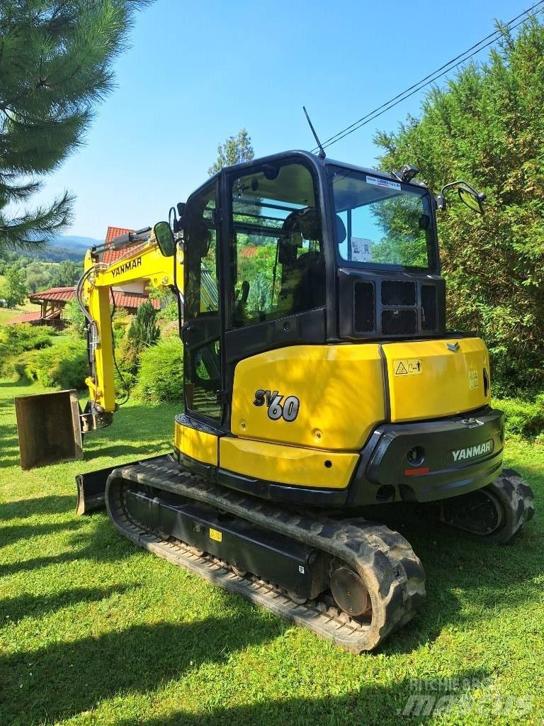 Yanmar SV 60 Mini ekskavatörler, 7 tona dek
