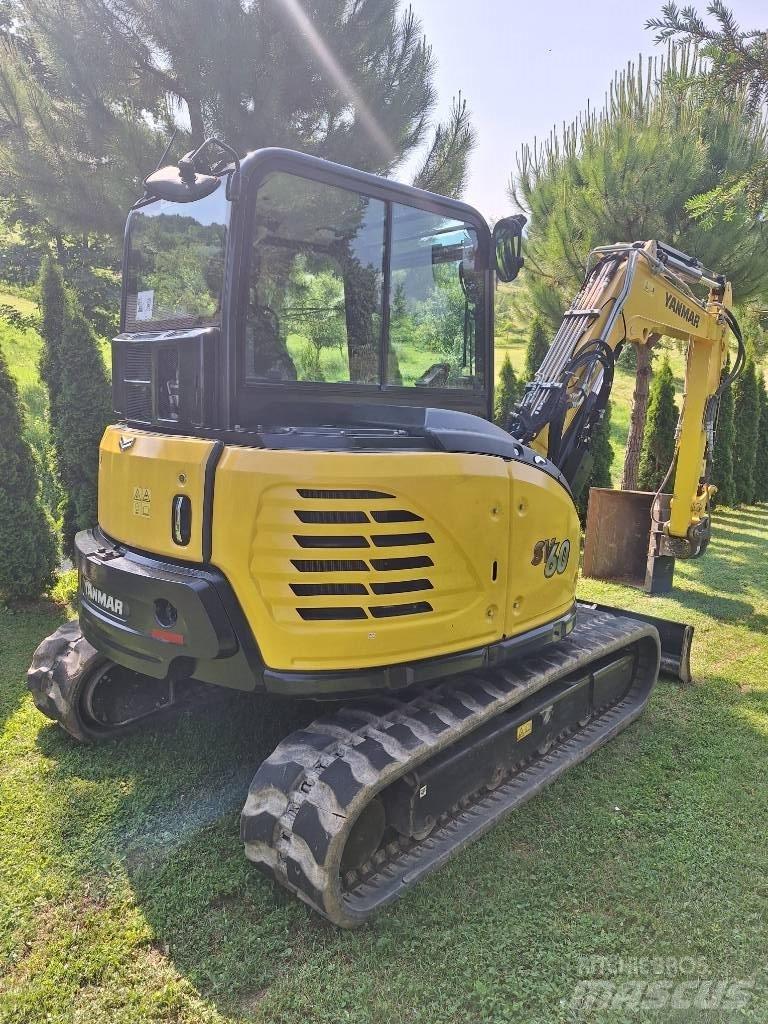 Yanmar SV 60 Mini ekskavatörler, 7 tona dek