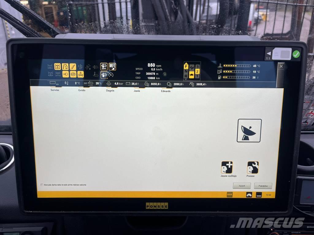 Ponsse Buffalo 8W Tomruk yükleyici traktörler