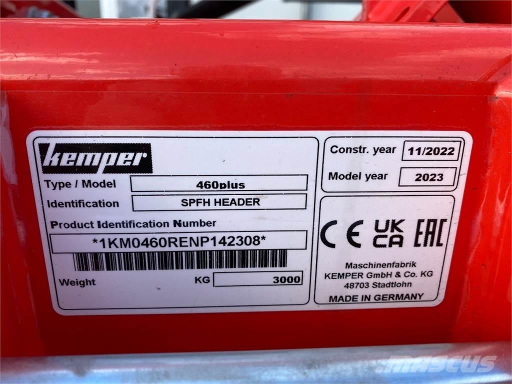 Kemper 460 plus Diger tarim makinalari