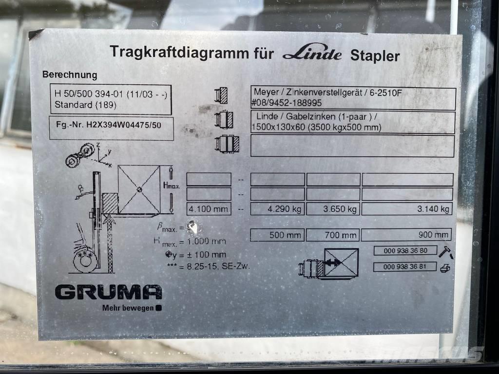 Lindemann H 50 D Dizel forkliftler