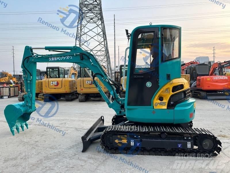 Kubota U 25 Mini ekskavatörler, 7 tona dek