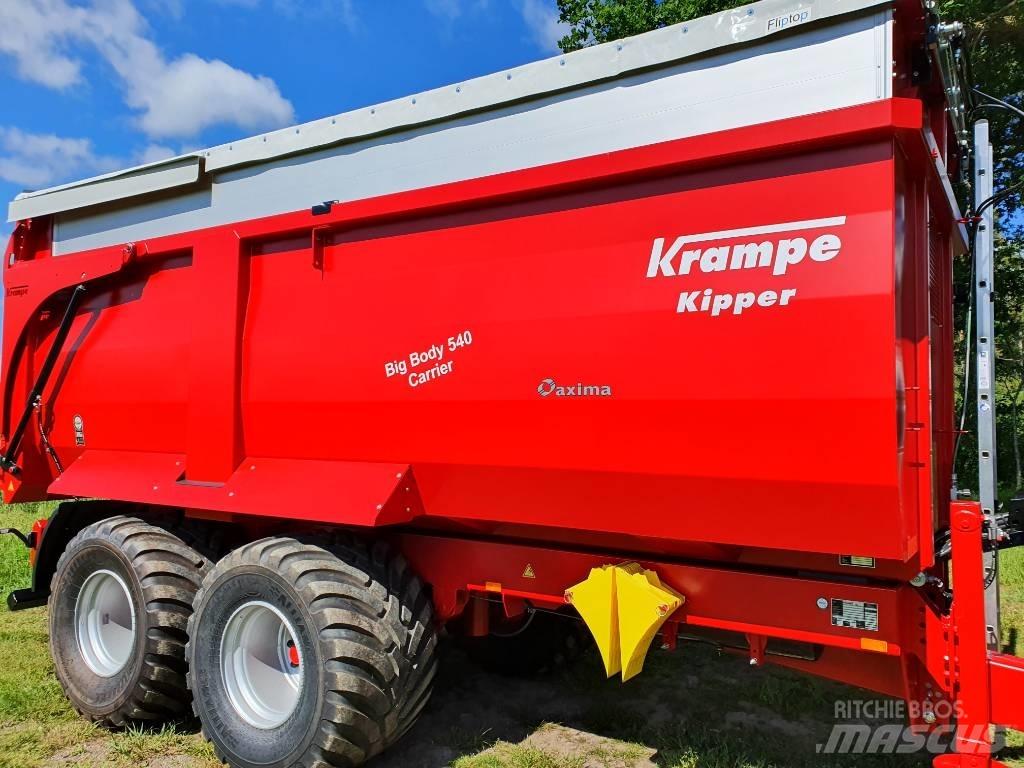 Krampe BB540 Carrier Hububat/Silaj Römorkları