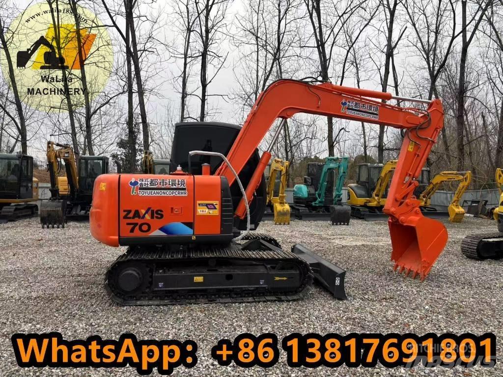 Hitachi ZX 70 Mini ekskavatörler, 7 tona dek