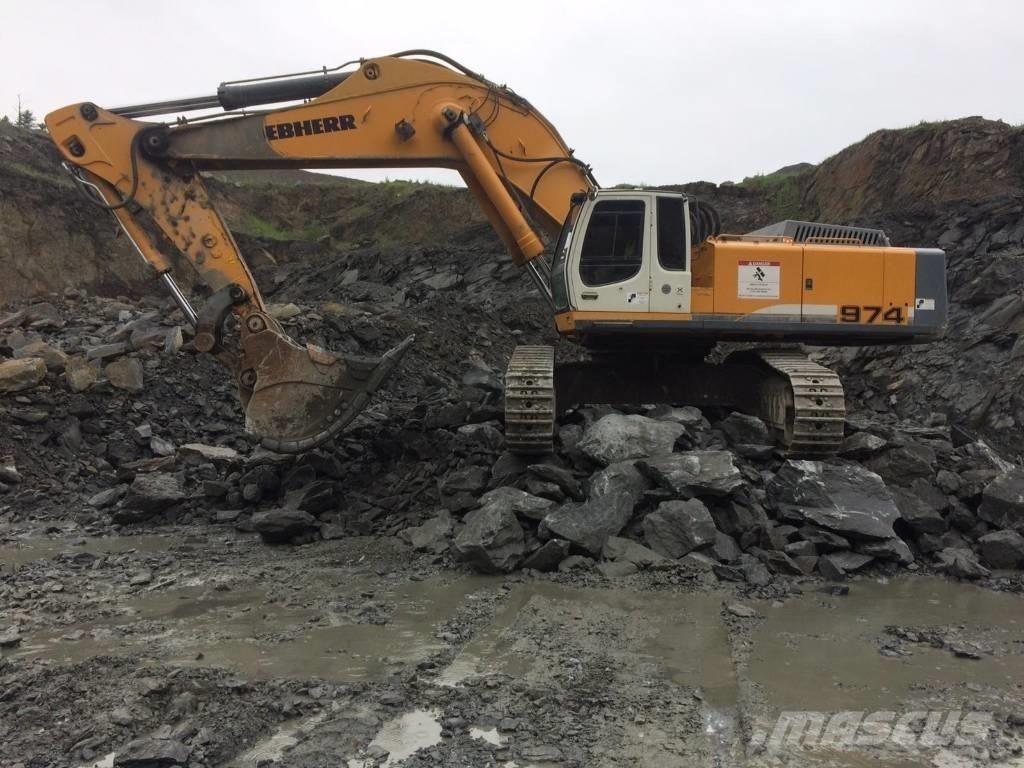Liebherr R 974 C Paletli ekskavatörler