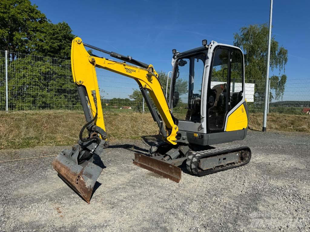 Wacker Neuson ET18 Paletli ekskavatörler
