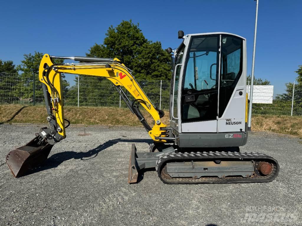 Wacker Neuson EZ26 Paletli ekskavatörler