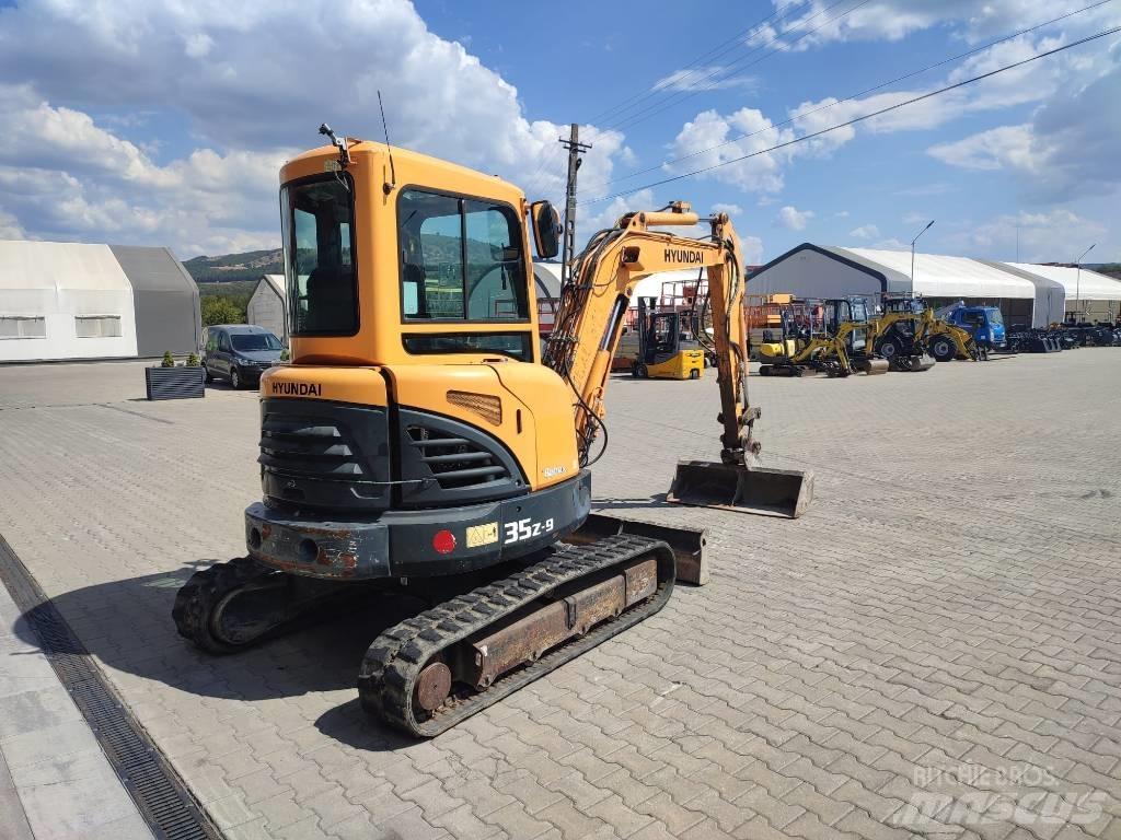Hyundai 35Z-9 Mini ekskavatörler, 7 tona dek