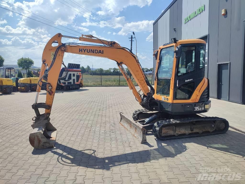 Hyundai 35Z-9 Mini ekskavatörler, 7 tona dek