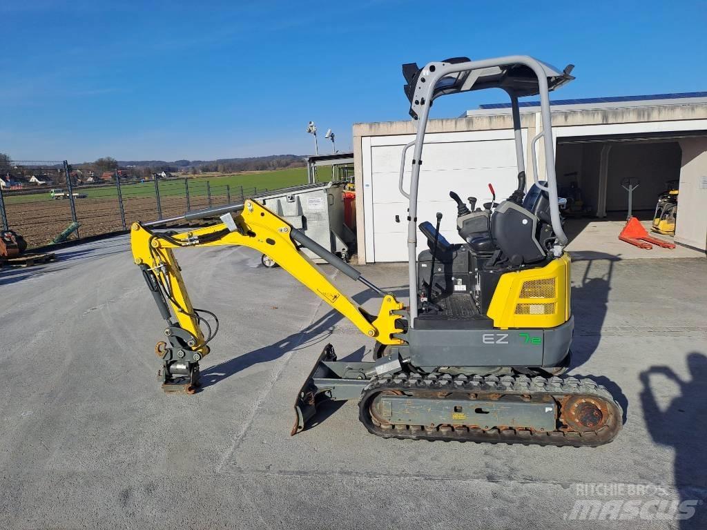Wacker Neuson EZ17e Paletli ekskavatörler