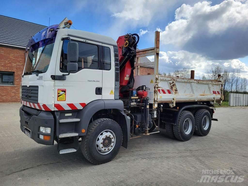 MAN TGA 26.310 Damperli kamyonlar