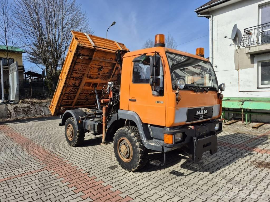 MAN 8 163 Wywrotka Damperli kamyonlar