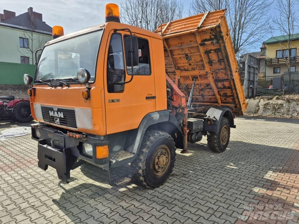 MAN 8 163 Wywrotka Damperli kamyonlar