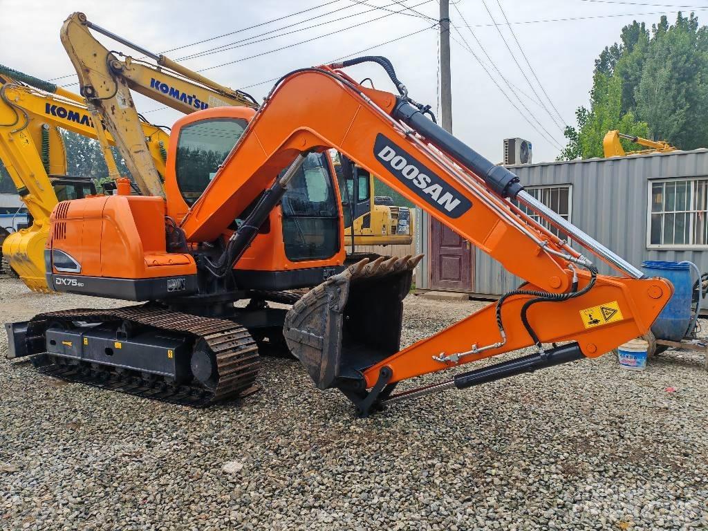 Doosan DX 75-9 C Mini ekskavatörler, 7 tona dek