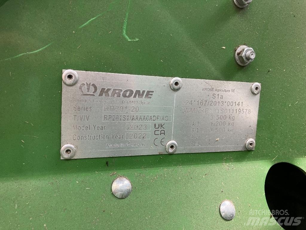 Krone Varipack v190 Rulo balya makinalari