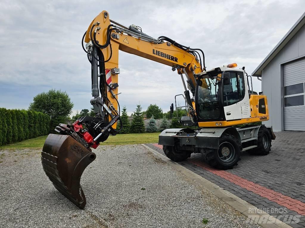 Liebherr A 916 Lastik tekerli ekskavatörler