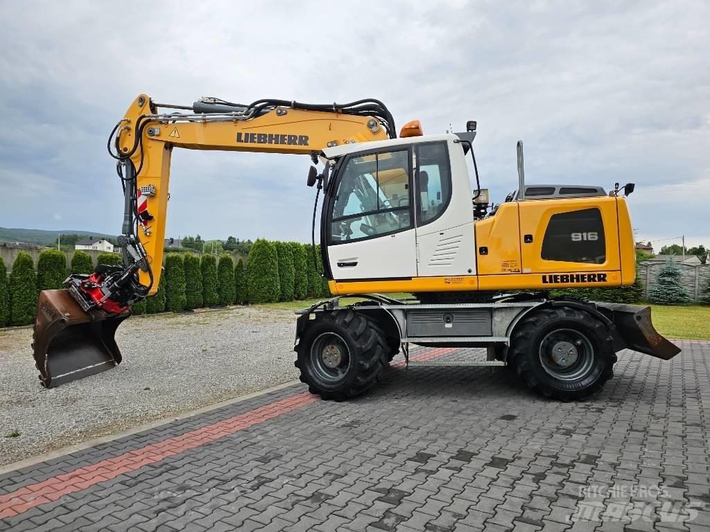 Liebherr A 916 Lastik tekerli ekskavatörler