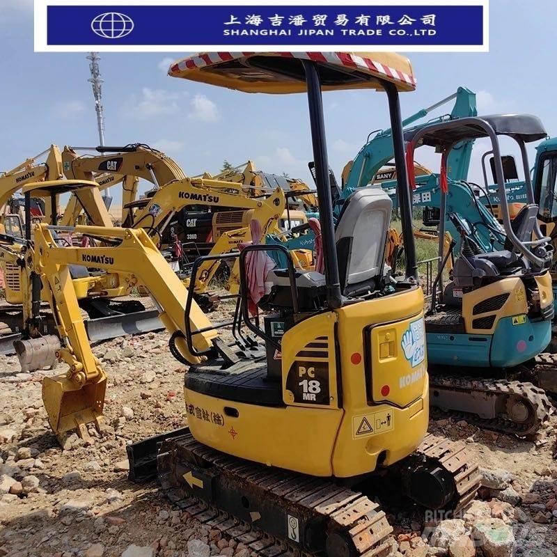 Komatsu PC 18 MR Mini ekskavatörler, 7 tona dek