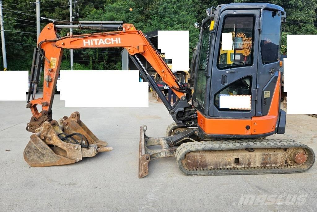 Hitachi ZX 30 Mini ekskavatörler, 7 tona dek