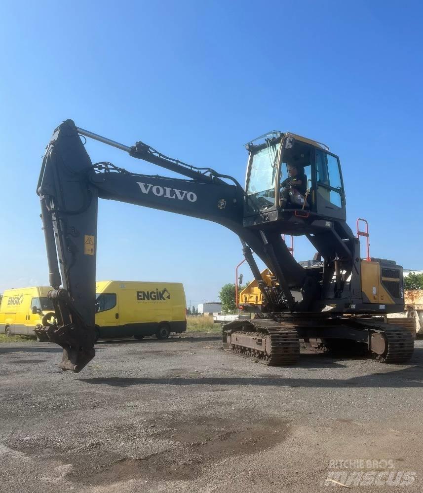 Volvo EC 250 EL Paletli ekskavatörler