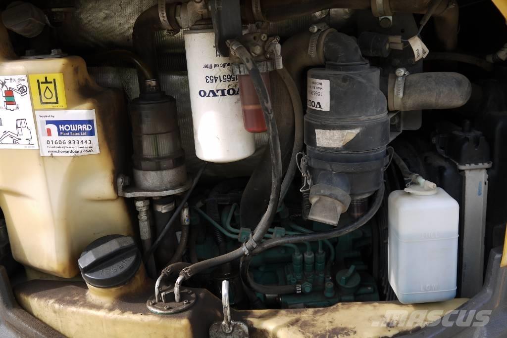 Volvo ECR 25 D Mini ekskavatörler, 7 tona dek