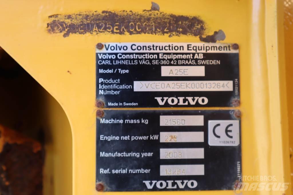 Volvo A25E Belden kirma kaya kamyonu