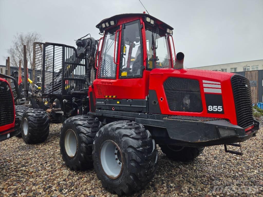 Komatsu 855 Tomruk yükleyici traktörler