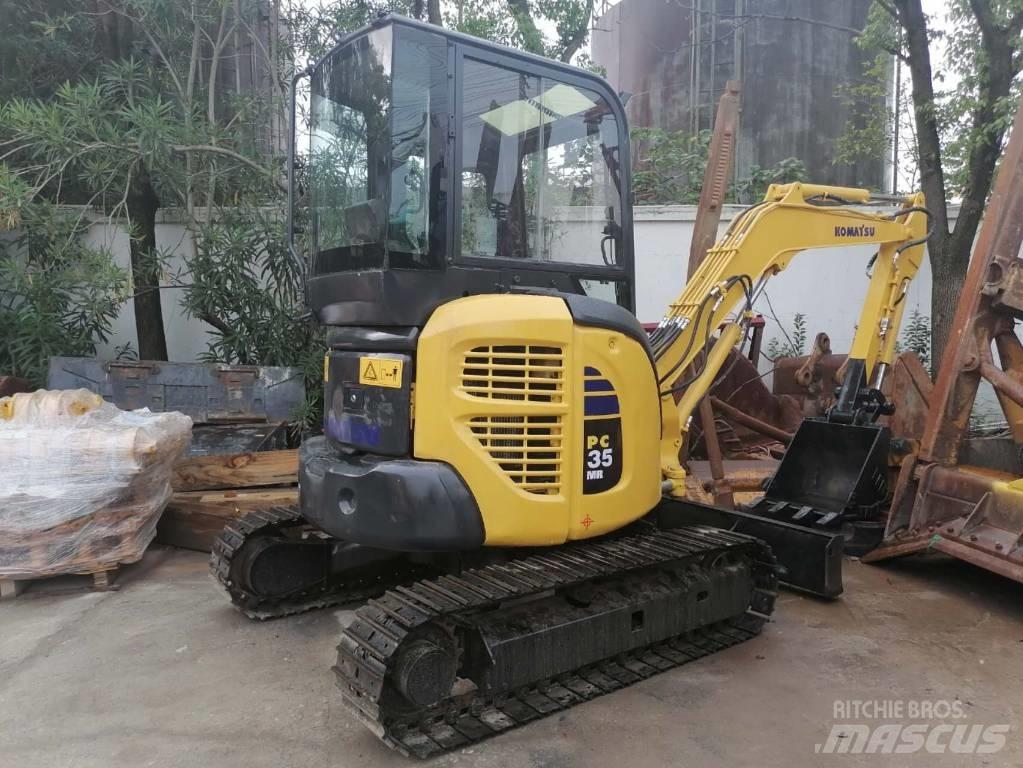 Komatsu PC 35 MR Mini ekskavatörler, 7 tona dek