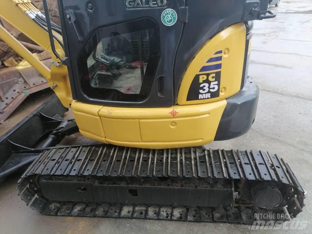 Komatsu PC 35 MR Mini ekskavatörler, 7 tona dek