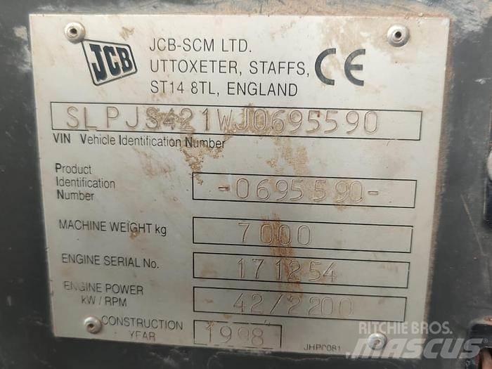 JCB JS70 Midi ekskavatörler 7 - 12 t