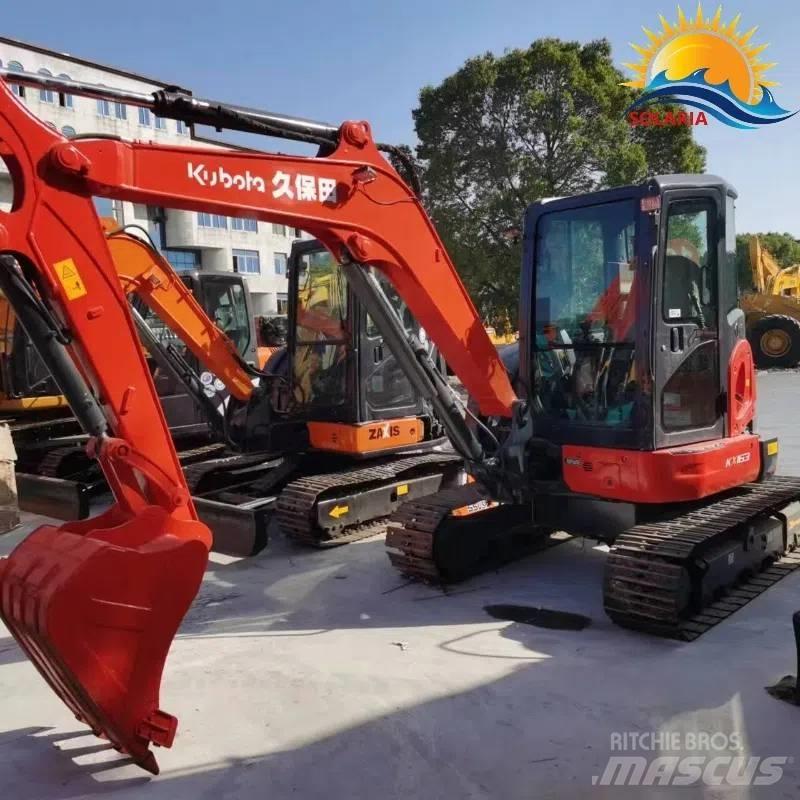 Kubota KX 163-5 Mini ekskavatörler, 7 tona dek
