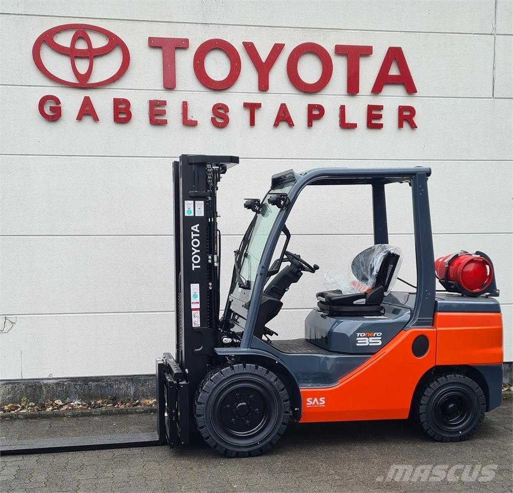 Toyota 02-8FGJF35 LPG'li forkliftler