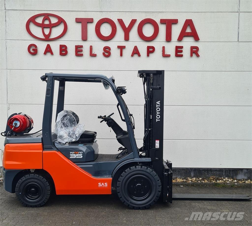 Toyota 02-8FGJF35 LPG'li forkliftler