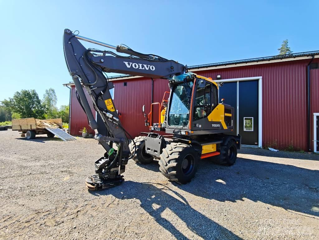 Volvo EW160E Lastik tekerli ekskavatörler