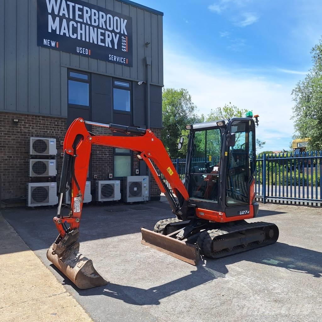 Kubota U 27-4 Mini ekskavatörler, 7 tona dek