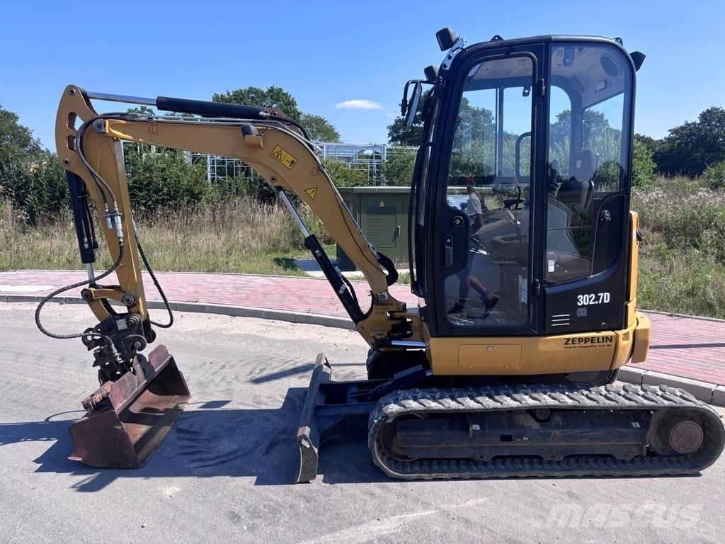 CAT 302.7D Mini ekskavatörler, 7 tona dek