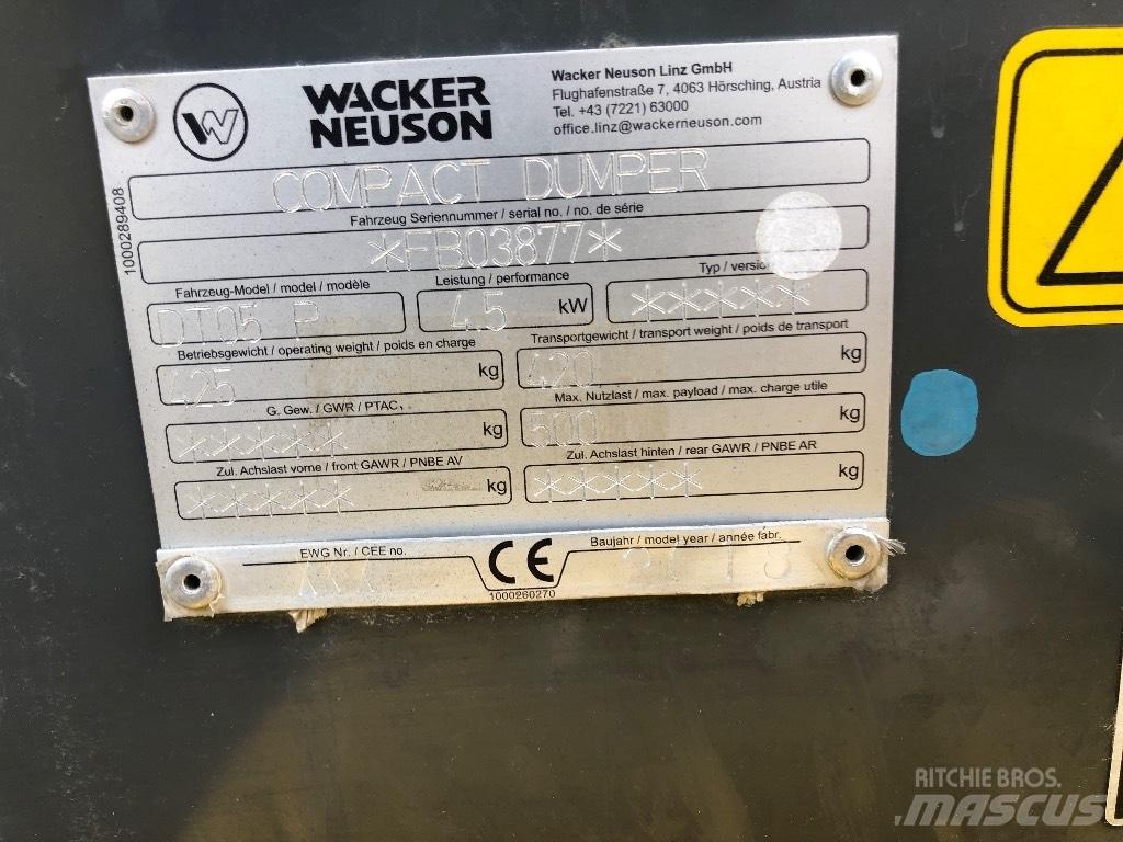 Wacker Neuson DT 05 Paletli damperler
