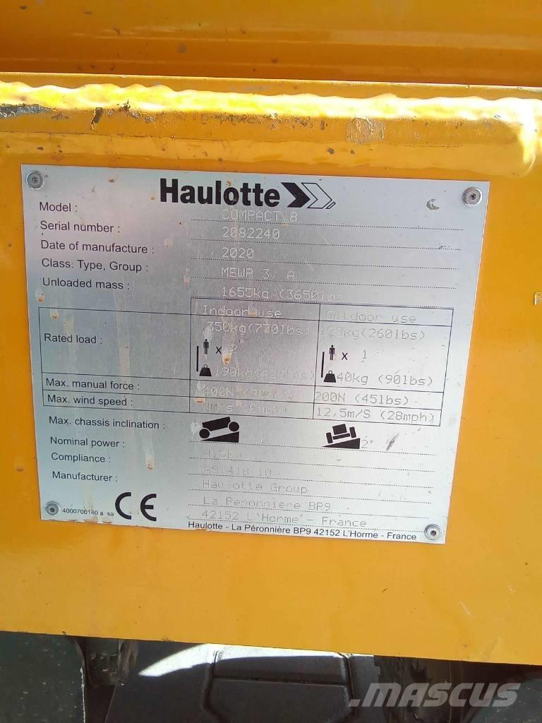 Haulotte Compact 8 Makasli platformlar