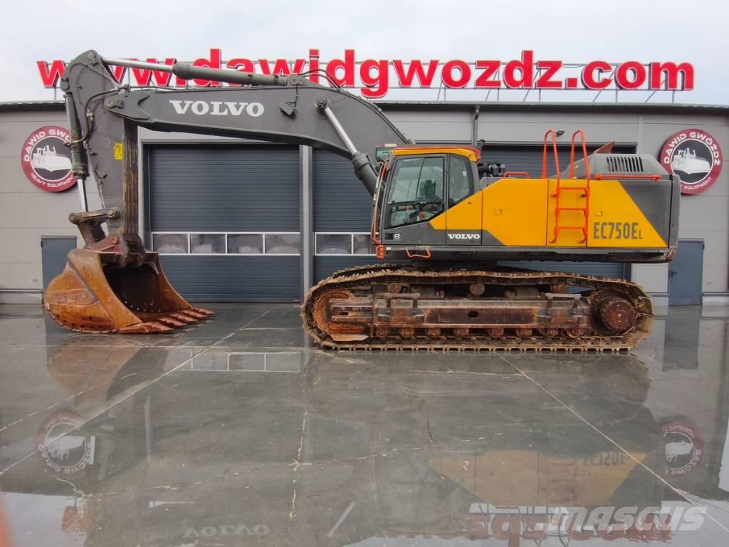 Volvo EC750EL Paletli ekskavatörler