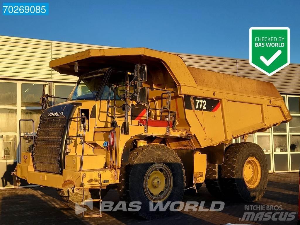CAT 772 Yol disi kaya kamyonu