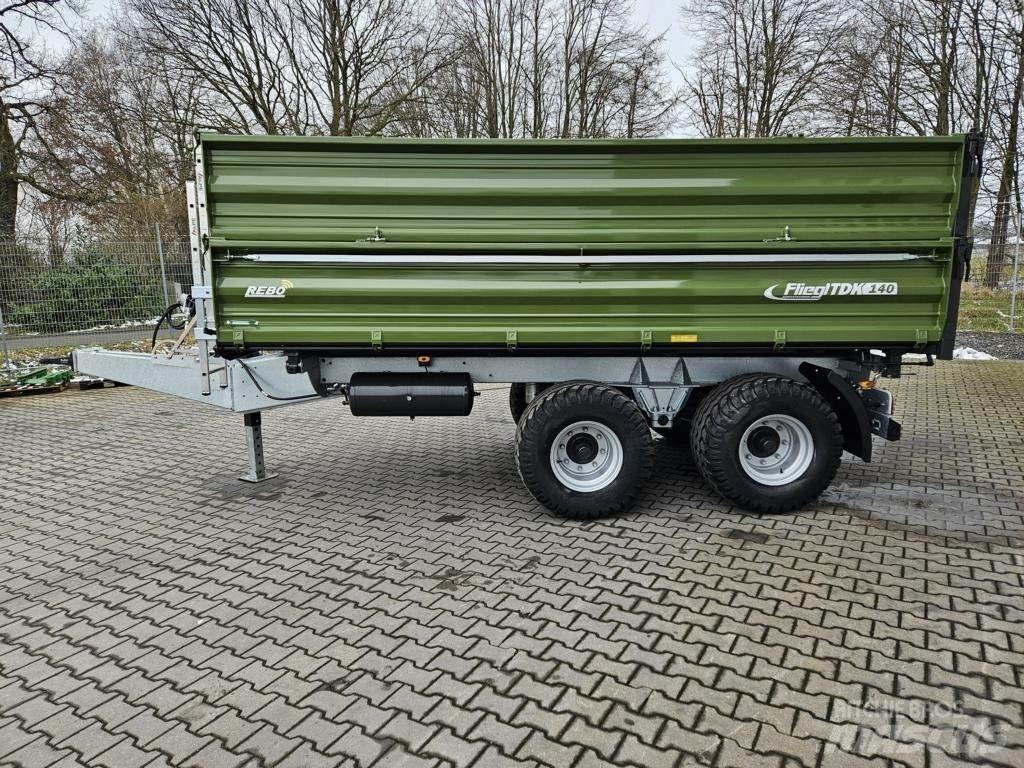 Fliegl TDK 140 FOX Balya römorklari