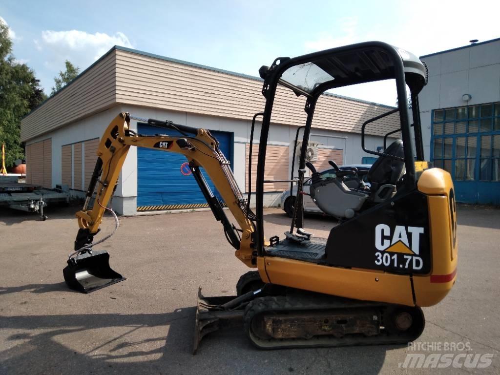 CAT 301.7 D Mini ekskavatörler, 7 tona dek