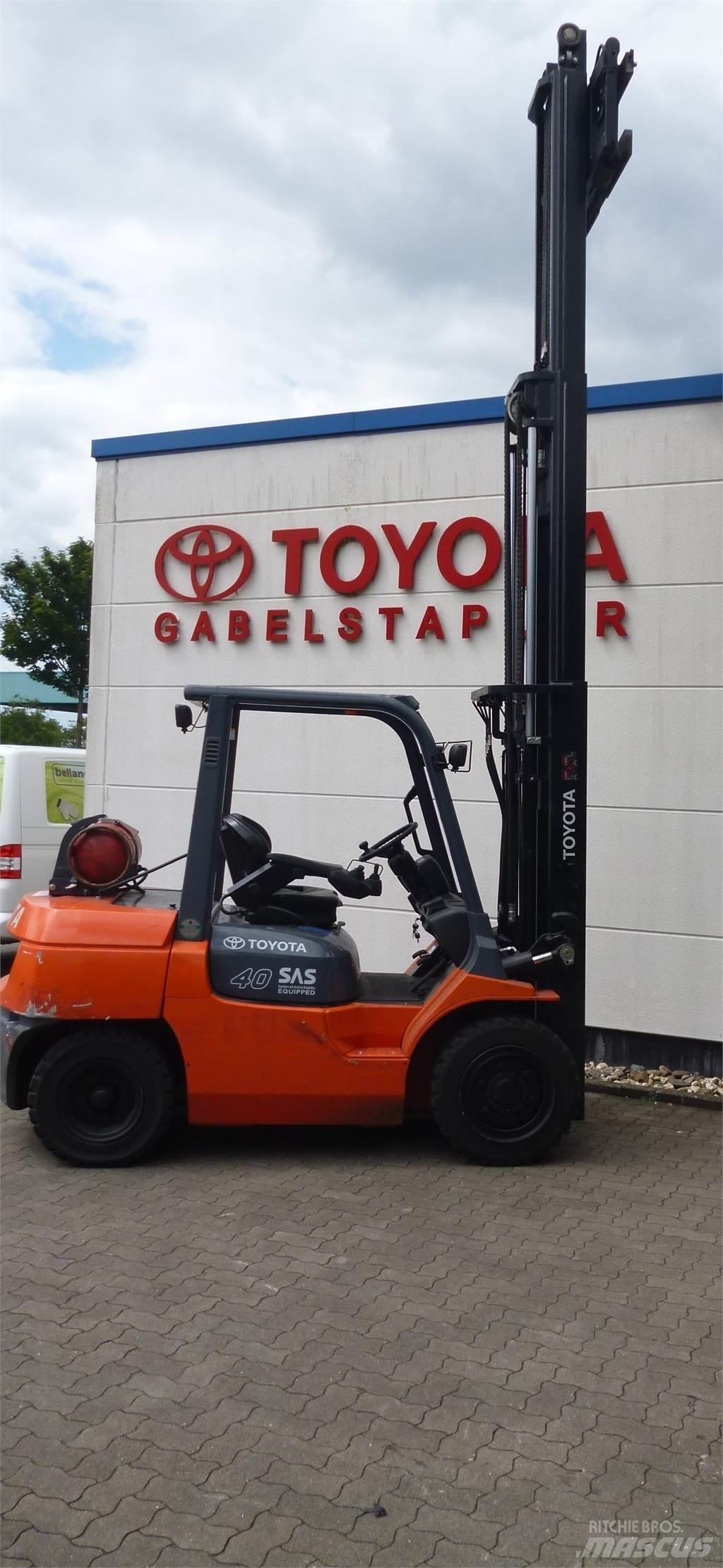 Toyota 02-7FG35 LPG'li forkliftler