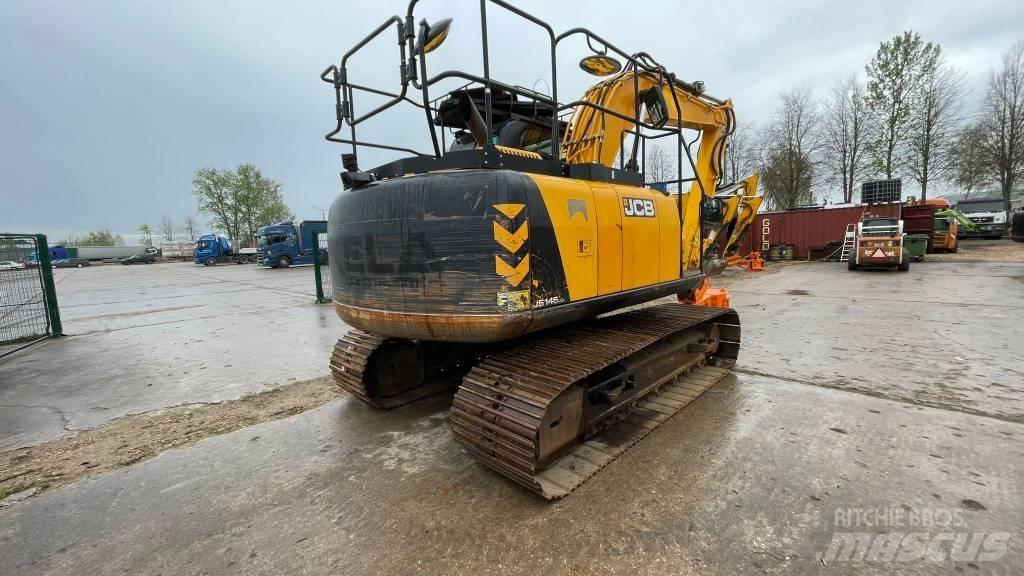JCB JS 145 LC Paletli ekskavatörler